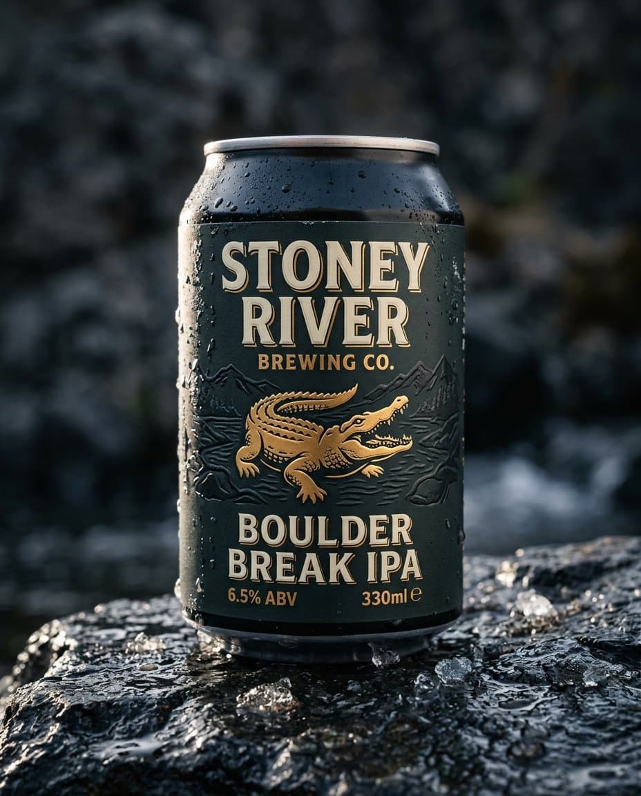 Boulder Break IPA 330ml Craft Can by Stoney River Brewing Co.
